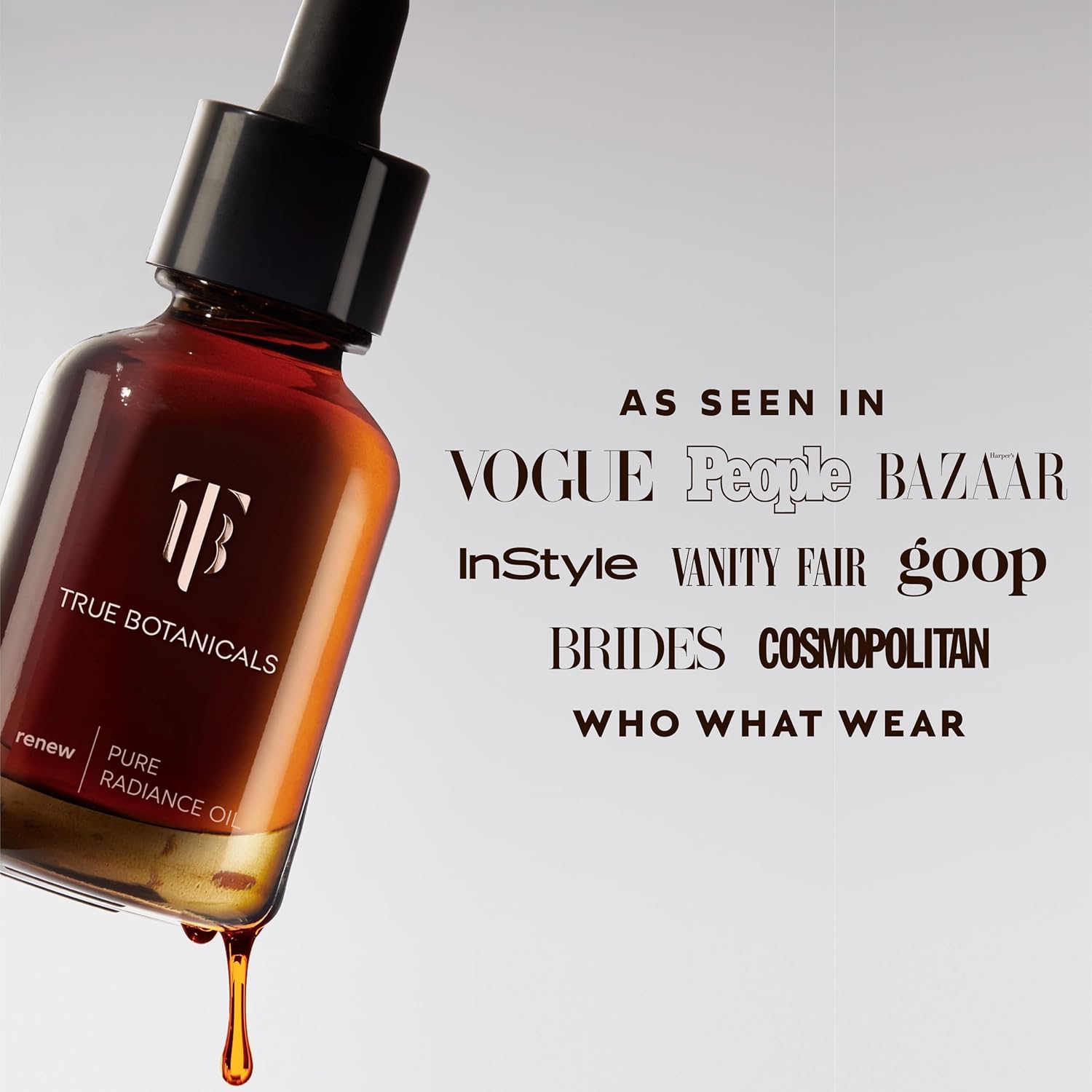 Renew Pure Radiance Oil | All Skin Types | Anti-Aging Face Oil W/Algae Extract | Treats Fine Lines & Wrinkles | Dermatologist Tested, All Natural, Vegan | 1 Fl Oz | 30 Ml