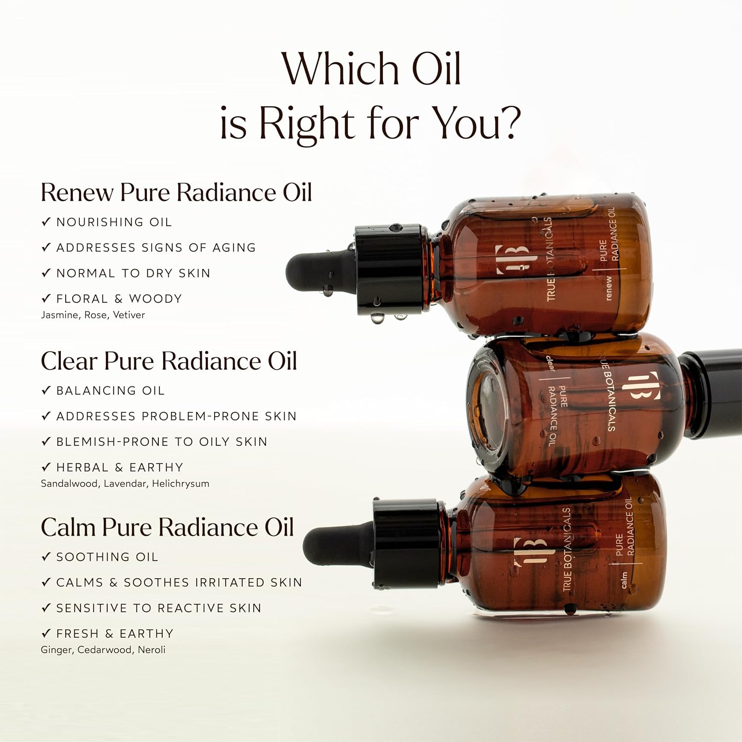 Renew Pure Radiance Oil | All Skin Types | Anti-Aging Face Oil W/Algae Extract | Treats Fine Lines & Wrinkles | Dermatologist Tested, All Natural, Vegan | 1 Fl Oz | 30 Ml